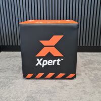 XPERT WORKWEAR CUBE SEAT 450 X 450 X 470 BLACK