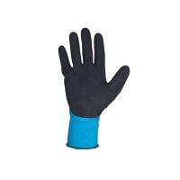 Xpert Core Aquaflex Waterproof Fully Coated Glove Blue/Black - M