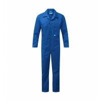Fort 240gsm Zip-Front Coverall Royal Blue - 34" Chest