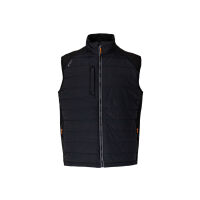 Xpert Pro Rip-Stop Panelled Bodywarmer Black - XS