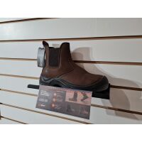 FOOTWEAR HOLDER FOR PERFORATED PANEL / SLATWALL BLACK
