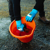 Xpert Core Thermdry Waterproof Thermal Fully Coated Glove Blue/Black - M