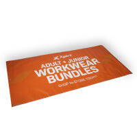 XPERT GGX CAMPAIGN OUTDOOR VINYL BANNER W/ EYELETS 200Wx100H