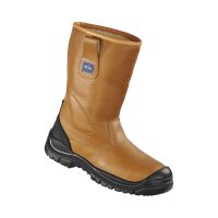 Proman Chicago Fur-Lined S1P Safety Rigger Boot Tan - EU47 / UK12