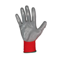 Xpert Core Multipurpose Nitrile Palm Work Glove Red/Grey - M