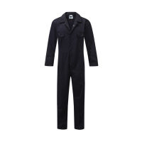 Fort Workforce 210gsm Stud-Front Coverall Navy - S