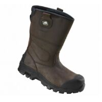 Rockfall Texas Waterproof S3 Safety Rigger Boot Brown - EU39 / UK6
