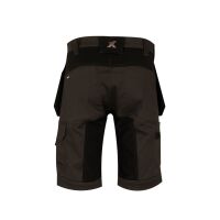 Xpert Pro Stretch+ Holster Pocket Work Shorts Grey/Black - 30S