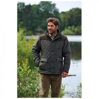 Country Estate Lewis Quilted Jacket Green - S