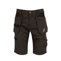 Xpert Pro Stretch+ Holster Pocket Work Shorts Grey/Black - 30S