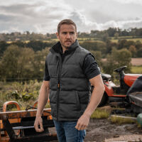 Xpert Core Padded Work Bodywarmer Grey - XS