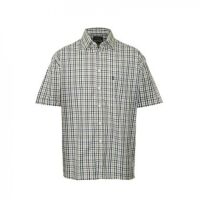 Champion Doncaster Polycotton Short-Sleeved Shirt Green - M