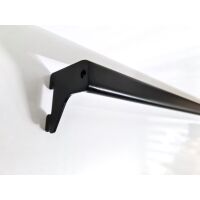 D-BAR SUPPORT RAIL FOR HANGING ARMS 1250 BLACK