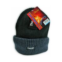 Thermal Insulated Melange Hat Grey