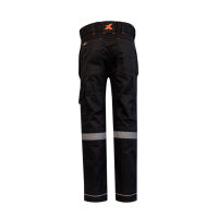 Xpert Pro Junior Stretch Work Trouser Black - Age 3-4 Years