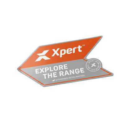 XPERT SMALL WINDOW STICKER 31x17cm