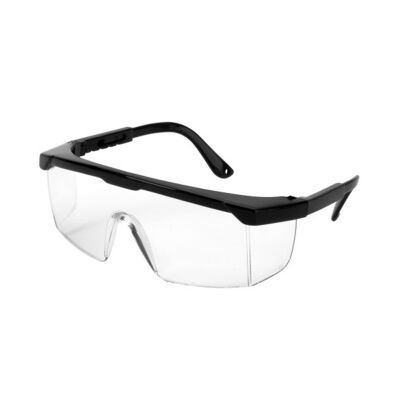 Clear Safety Glasses Adjustable Leg Clear