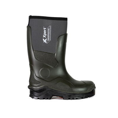 Xpert Swampmaster Pro Ranger S5S Safety Neoprene Wellington Green - EU43 / UK9