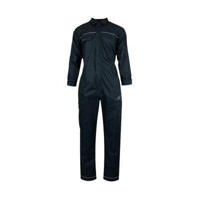 Xpert Core  Zip-Front Coverall Navy - 52" Chest