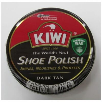 Kiwi Paste Polish 50ml Dark Tan