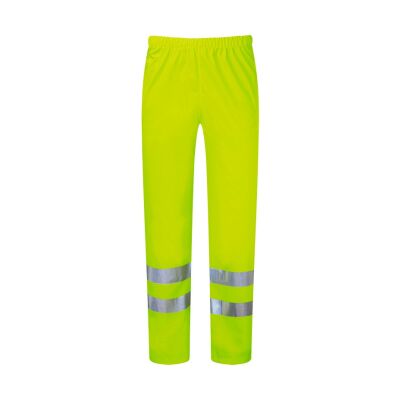 Fort Air Reflex Hi-Vis Breathable PU Waterproof Trouser Yellow - L