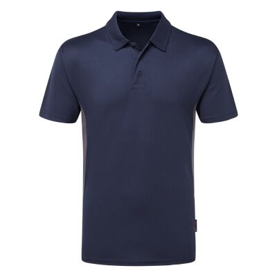 Tuffstuff Elite Polo Shirt Navy/Grey - L