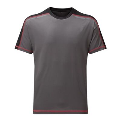 Tuffstuff Elite T-Shirt Grey/Black - L