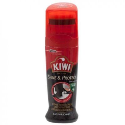 Kiwi Shine & Protect Bottle 75ml Black