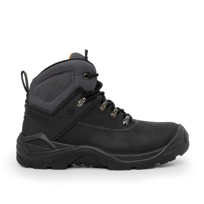 Xpert Warrior S3 Safety Laced Boot Black - EU39 / UK6