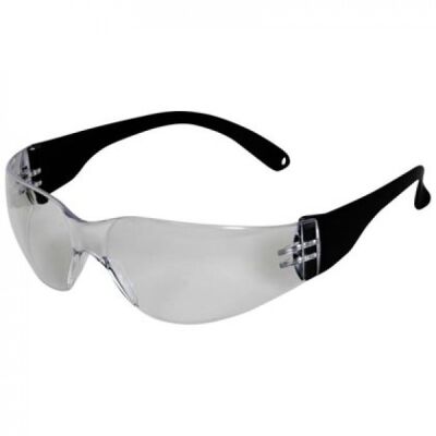 Clear Safety Glasses Wraparound Clear