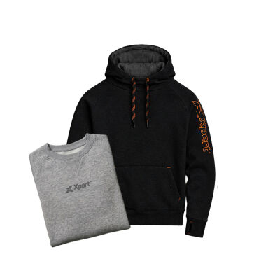 Xpert Pro Pullover Hoodie Black - L
