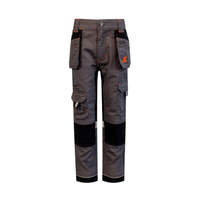 Xpert Pro Junior Stretch Work Trouser Grey - Age 3-4 Years