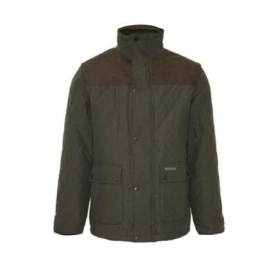 Country Estate Lewis Quilted Jacket Green - 3XL