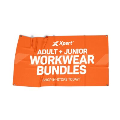 XPERT GGX CAMPAIGN OUTDOOR VINYL BANNER WITH EYELETS 1 X 2MT