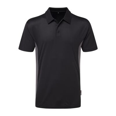 Tuffstuff Elite Polo Shirt Black/Grey - L