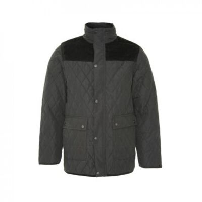 Country Estate Lewis Quilted Jacket Black - L