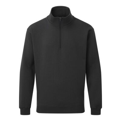 Fort Workforce 1/4 Zip Sweatshirt Black - 3XL