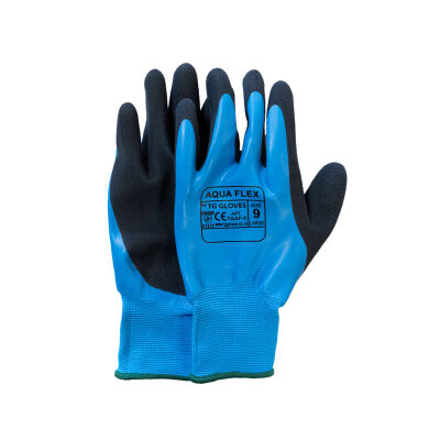 Aquaflex TG Water Resistant Glove AQUA/BLACK - L