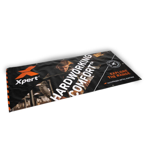 XPERT LOGO OUTDOOR VINYL BANNER WITH EYELETS 200Wx100H