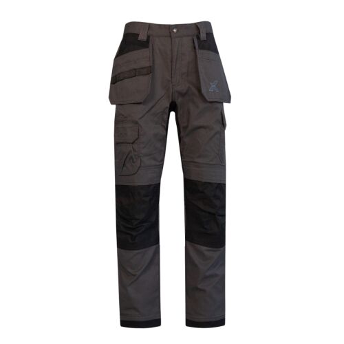 Xpert Core Stretch Work Trouser Grey/Black - 28S