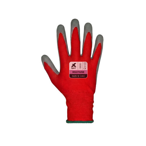 Xpert Core Multipurpose Nitrile Palm Work Glove Red/Grey - M