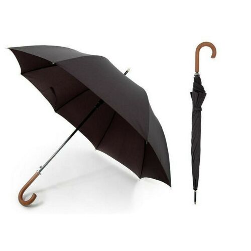 Long Walking Umbrella Black