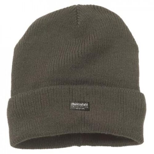 Thinsulate Knitted Ski Hat Olive Green